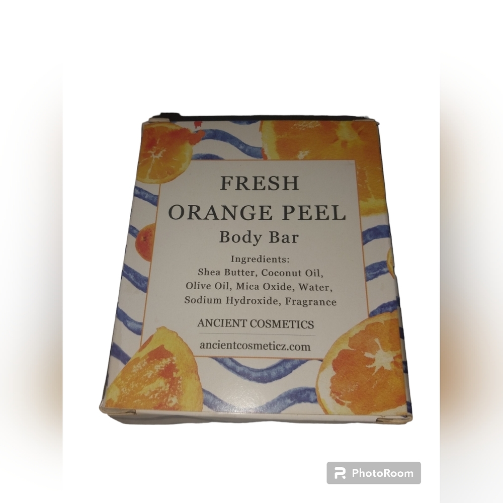 Ancient Cosmetics Fresh Orange Peel Body Bar NWT/NIB